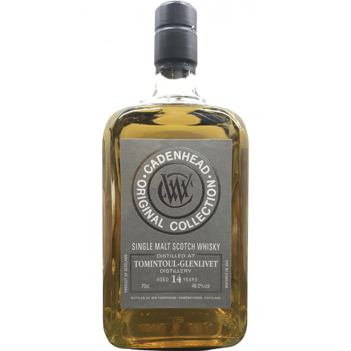 Cadenhead’s Original Collection 2 – Tomintoul – Glenlivet 14 Years Refill Sherry Butts Whisky 46%