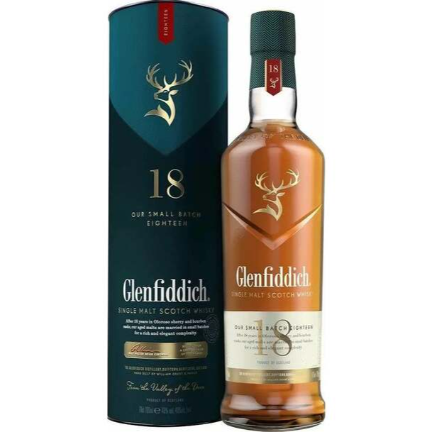 Glenfiddich 18 Years Small Batch 700ml