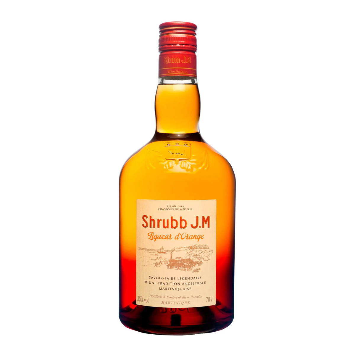 J.M. Rhum Shrubb Orange Liqueur 700ml — Asher.sg