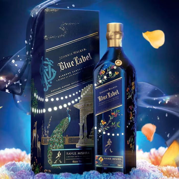Johnnie Walker Blue Label x Rahul Mishra Limited-Edition Design 750ml