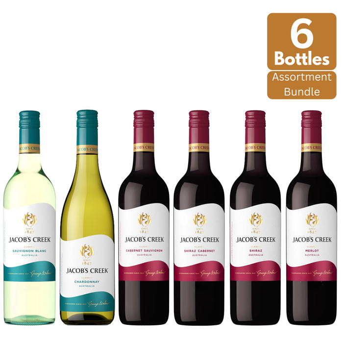 Jacobs Creek Classic 750ml Assortment Bundle | 6 Bottles