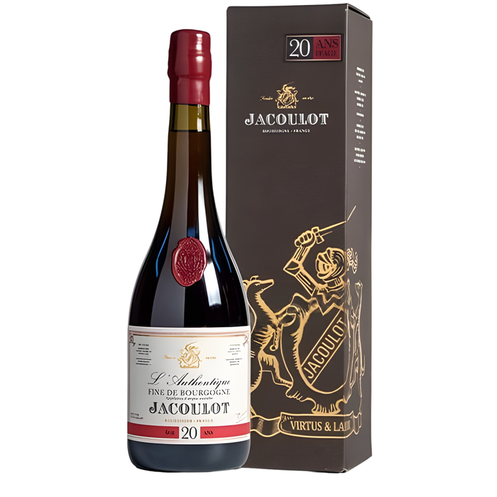Jacoulot Fine De Bourgogne Authentique 20 Years Brandy 43% ABV 700ml