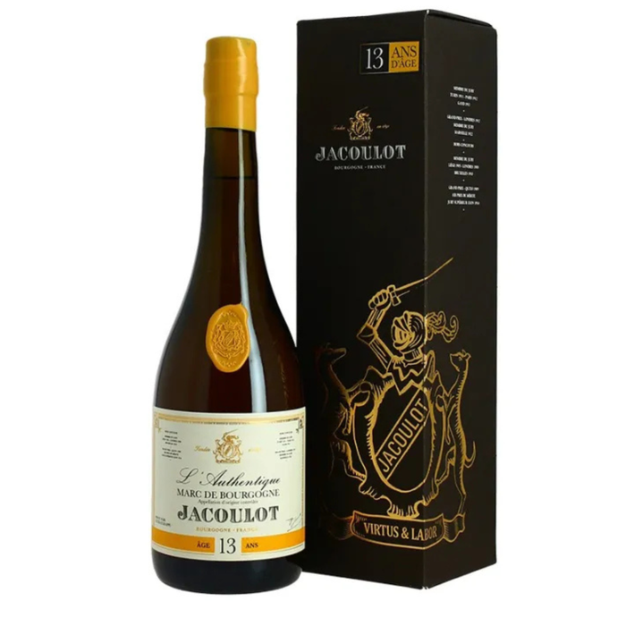 Jacoulot Marc De Bourgogne Authentique 13 Years Brandy 43% ABV 700ml