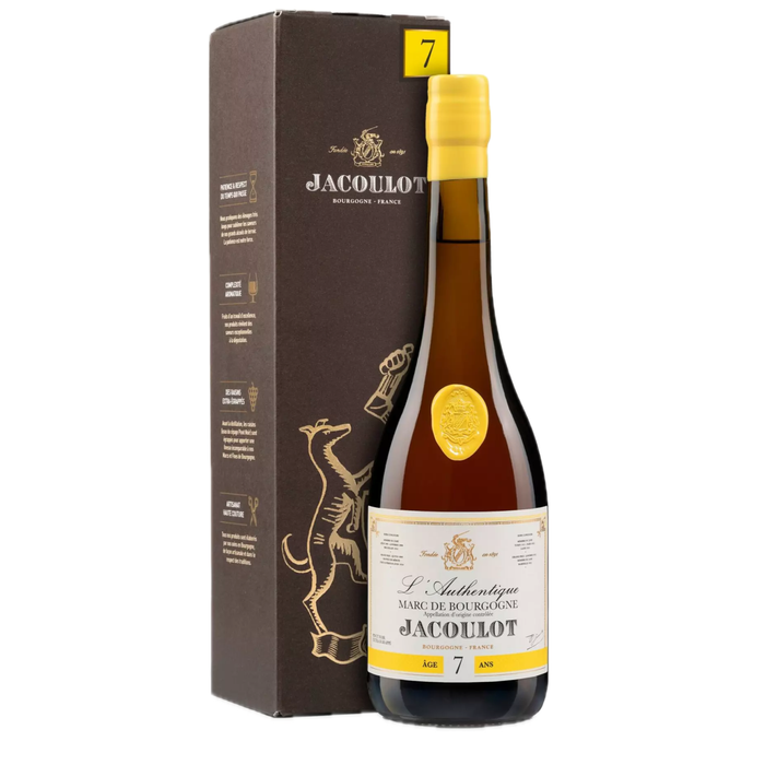 Jacoulot Marc De Bourgogne Authentique 7 Years Brandy 45% ABV 700ml