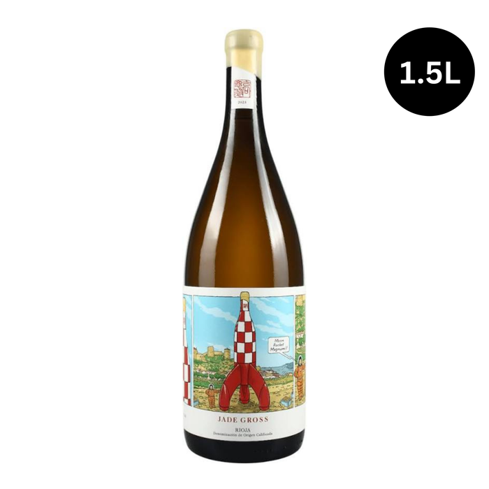 Jade Gross Moon Rocket 2025 White Magnum 1.5L