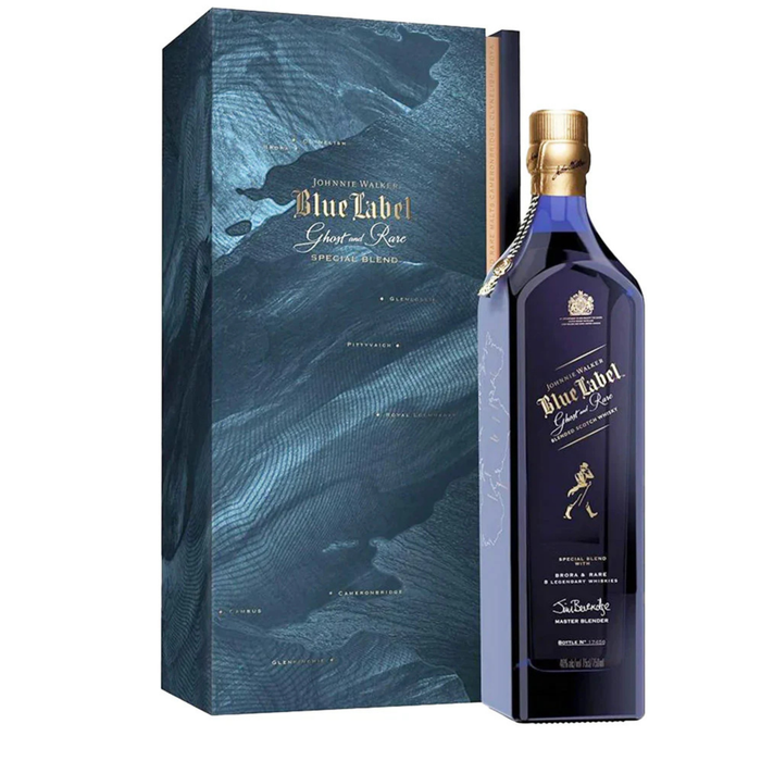 Johnnie Walker Blue Label Ghost and Rare - Brora and Rare 750ml (Giftbox)