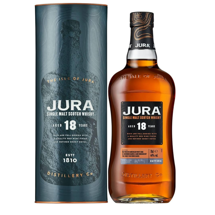 Jura 18 Years Single Malt Whisky 700ml