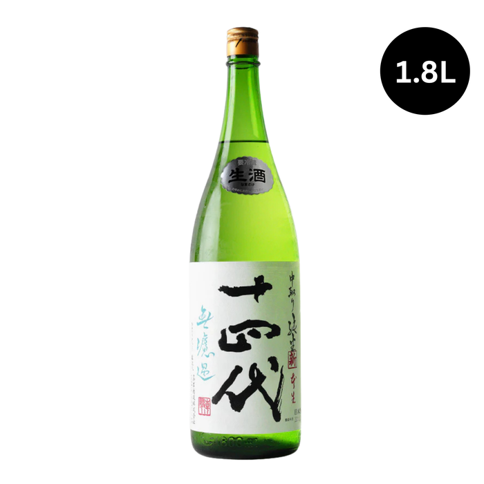 Juyondai Kakushin Nakadori Muroka Junmai Ginjo 十四代 角新 中取り無濾過 純米吟酿 1.8L