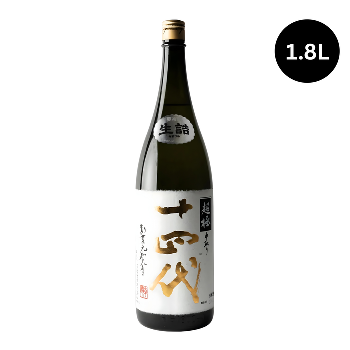 Juyondai Nakadori Chogoku Junmai Daiginjo Sake | 十四代中取り超極纯米大吟酿 1.8L