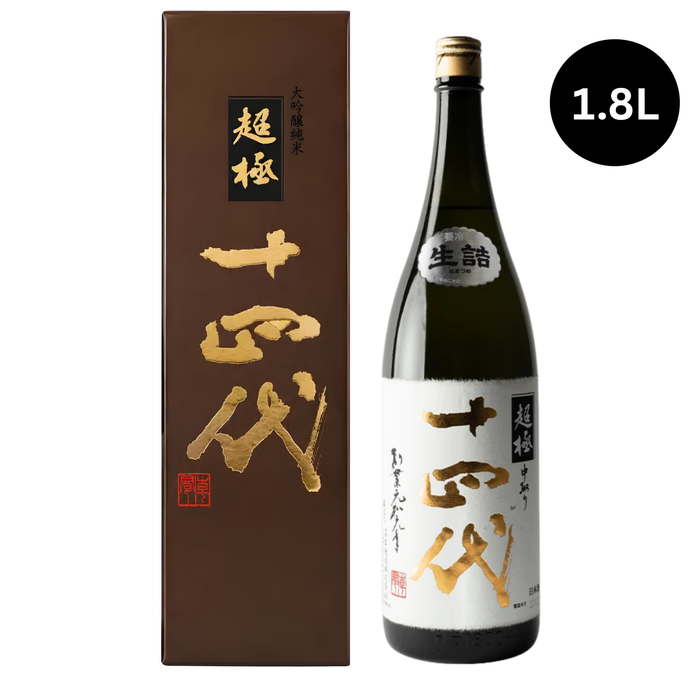 Juyondai Nakadori Chogoku Junmai Daiginjo 十四代 中取り 超極 纯米大吟酿 1.8L