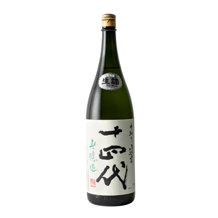 Juyondai, Nakadori Muroka Junmai Ginjo 十四代中取り純米無濾過 | 1.8L