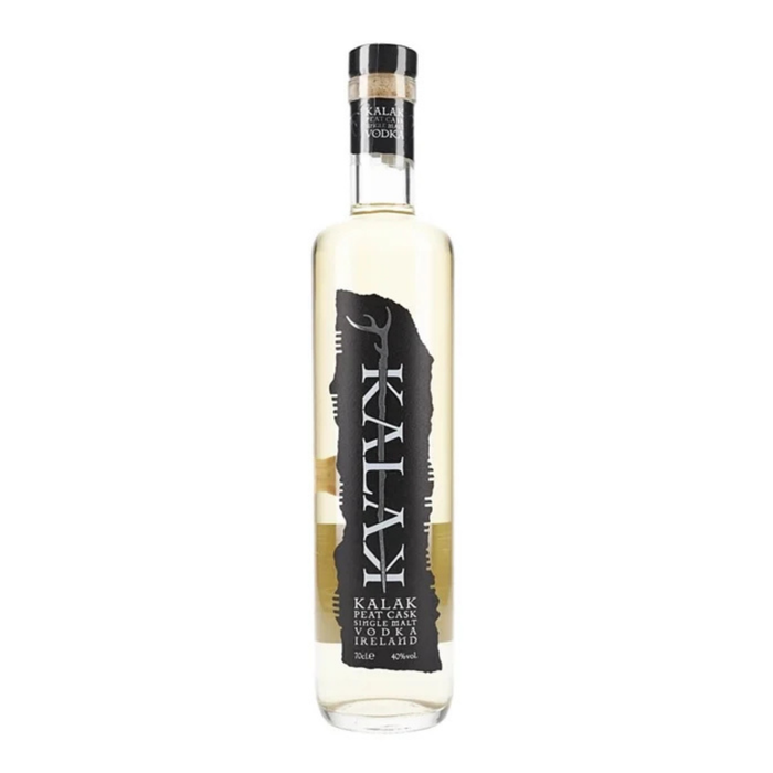 Kalak Peat Cask Single Malt Vodka 40% ABV 700ml
