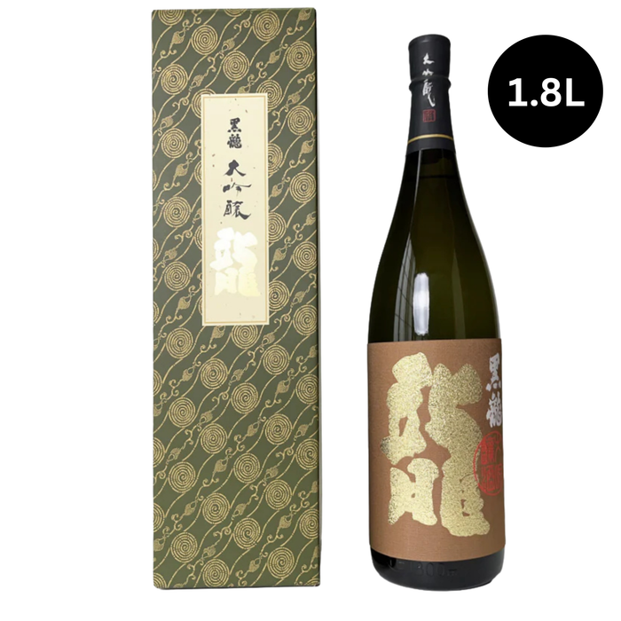 Kokuryu Ryu Daiginjo 黒龍 龍 大吟醸  | 1.8L