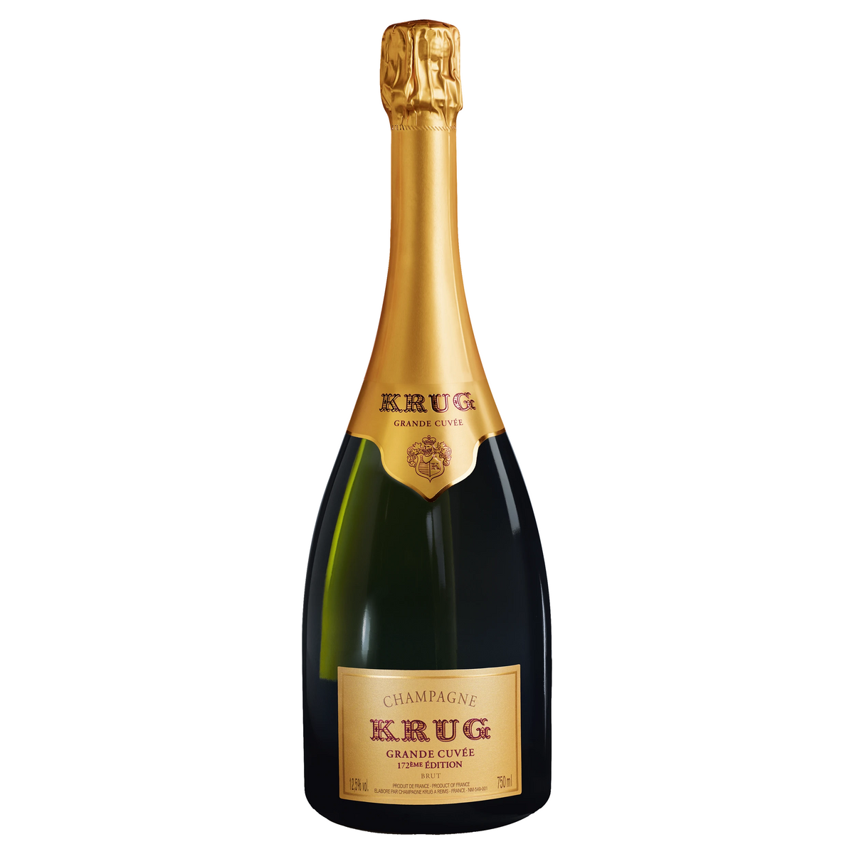 クリュッグ KRUG GRANDE CUVÉE 750ml Krug Grande Cuvee 172eme ( No Gift Box ) 750ml — Asher.sg