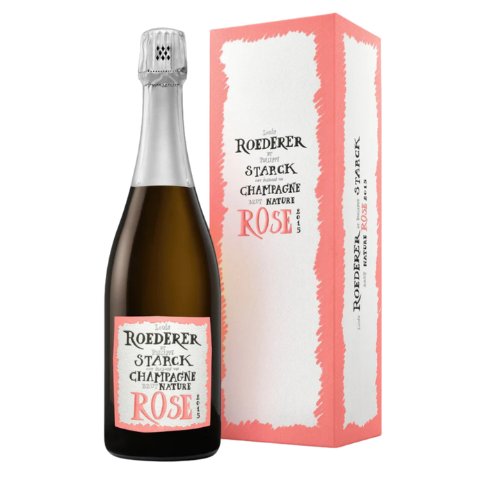 Louis Roederer Brut Nature Rose With Gift Box 750ml - 2015