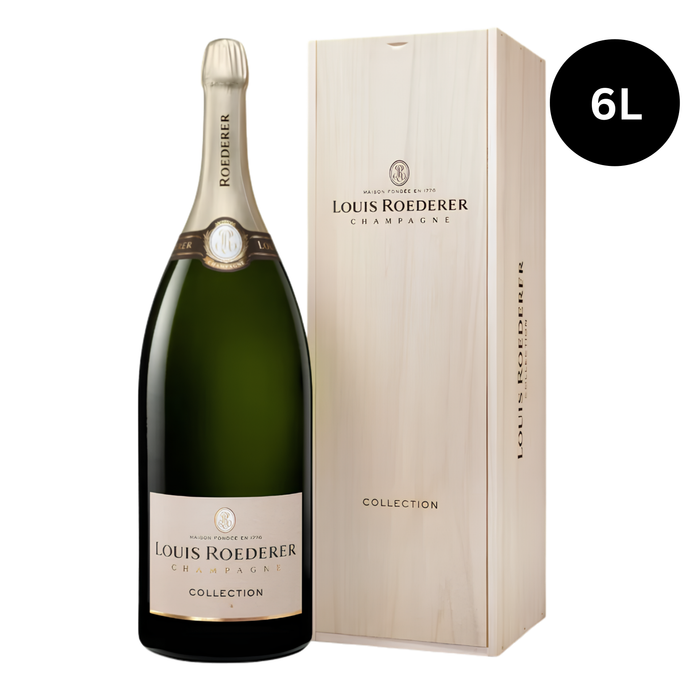 Louis Roederer Collection Brut Champagne MV 6L Methuselah (Wooden Giftbox)