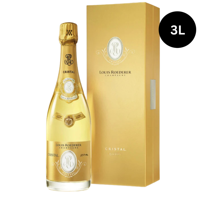 Louis Roederer Cristal Brut Champagne 2008 3L Jeroboam (Giftbox)