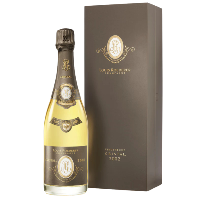 Louis Roederer Cristal Brut Vinotheque With Gift Box 1.5L - 2002