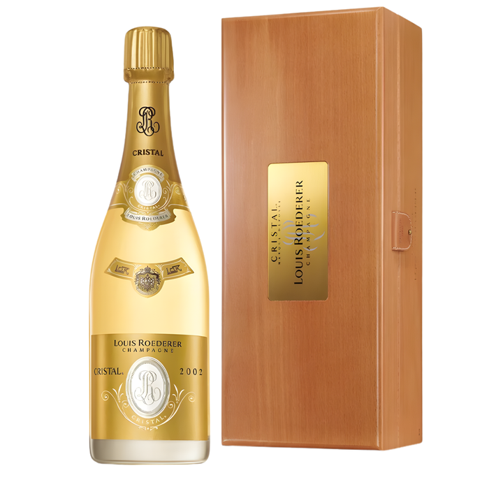 Louis Roederer Cristal Brut With Wooden Gift Box Methuselah 6000ml - 2002