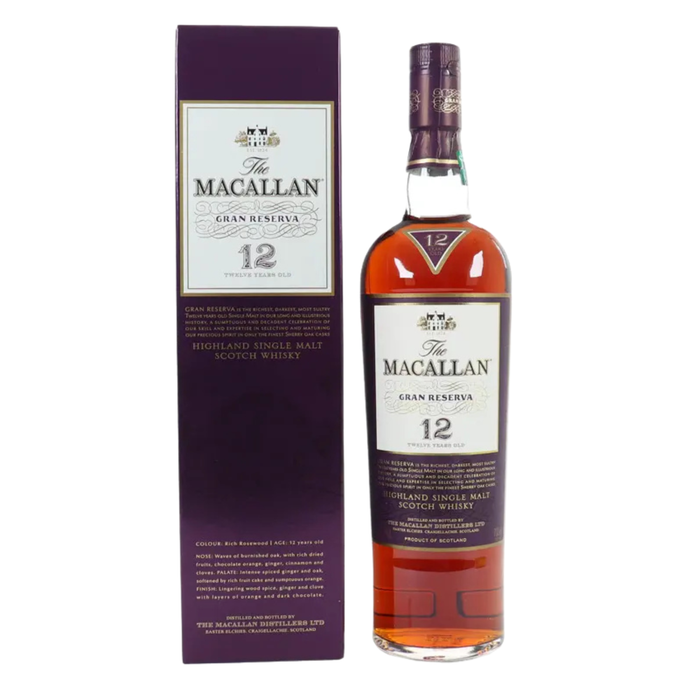 Macallan 12 Years Gran Reserva 700ml