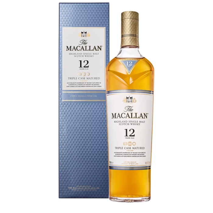 Macallan 12 Years Triple Cask