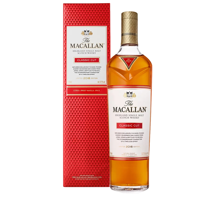 Macallan Classic Cut 2018 Single Malt Whisky 700ml