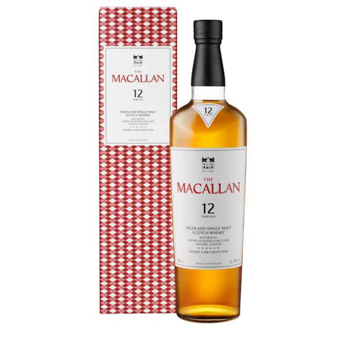 Macallan Double Cask 12 Years Old 700ml With Gift Box