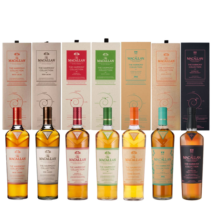 Macallan Harmony Collection Of 7 Bottles