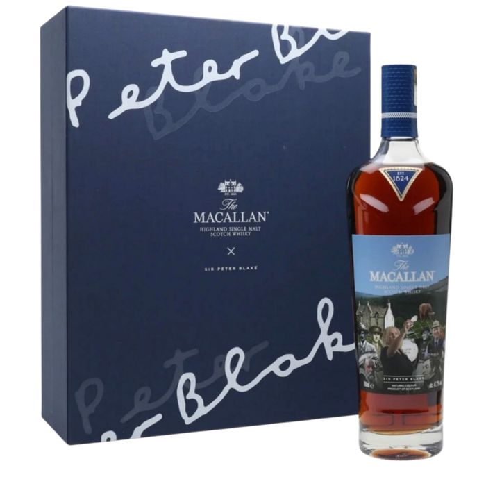 Macallan Sir Peter Blake: An Estate, A Community And A Distillery 47.7% ABV Single Malt Whisky 700ml