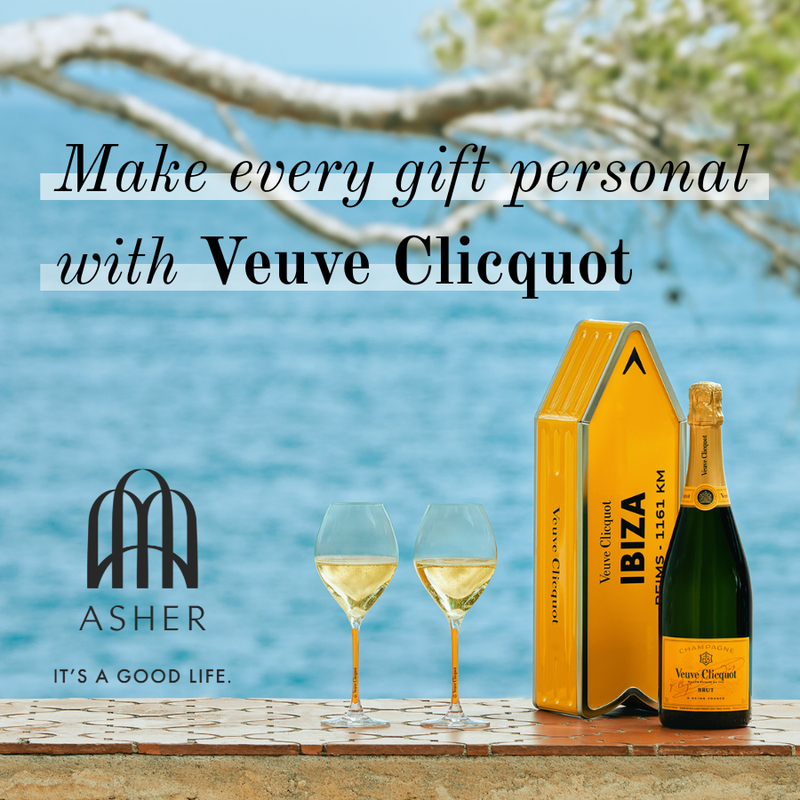 Veuve Clicquot Arrow Metal Giftbox — Asher.sg Veuve Clicquot Arrow Metal Giftbox — Asher.sg