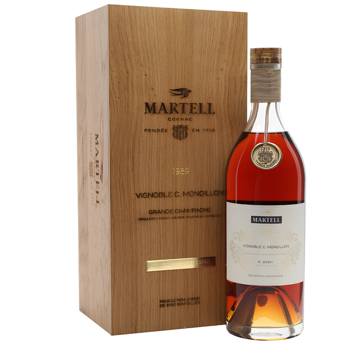 Martell Collection Single Estate Vignoble C. Mongillon Grande Champagne Cognac 700ml