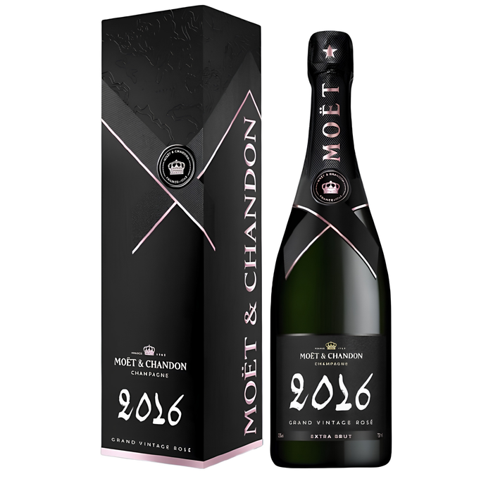 Moet & Chandon Grand Vintage Rose 2016 750ml (Giftbox)