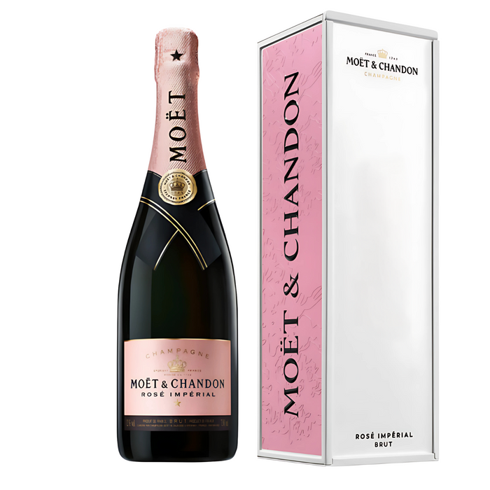 Moet & Chandon Rose Imperial Metal Box (Customisation) 750ml