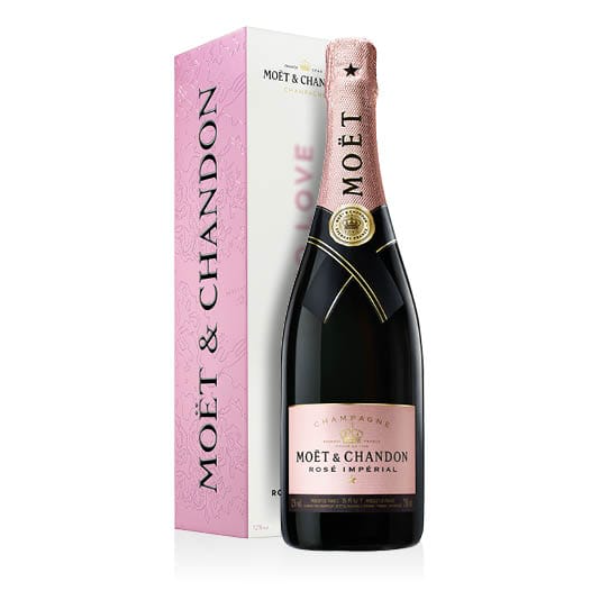 Moet & Chandon Rose Imperial Metal Box ( Customisation ) 750ml