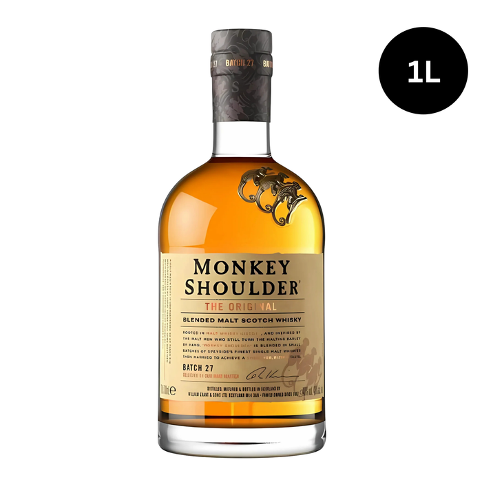 Monkey Shoulder Blended Malt Whisky 1L
