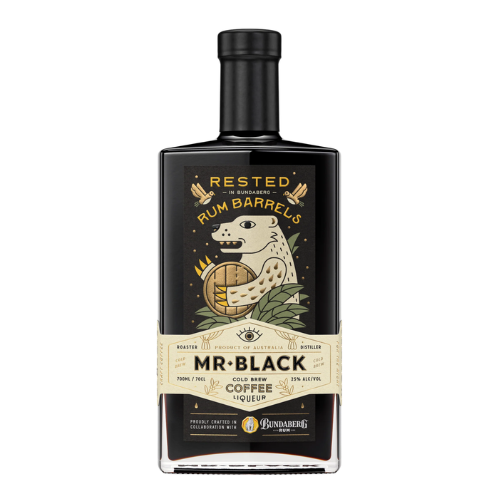 Mr. Black x Bundaberg Rum Barrel Cold Brew Coffee Liqueur 700ml