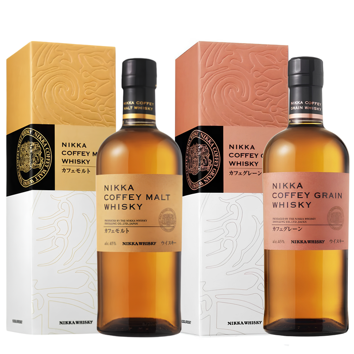 Nikka Coffey Malt & Grain Bundle Of 2 Bottles