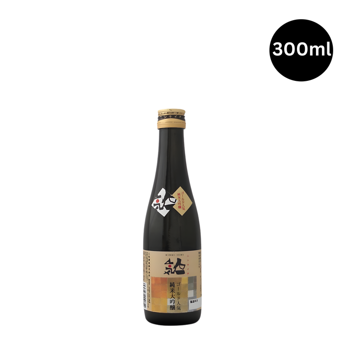 Ninki-Ichi Gold Ninki Junmai  Daiginjo Sake 300ml