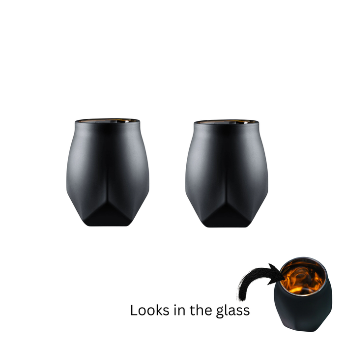 Norlan Whisky Glass Black Editions (Set of 2)
