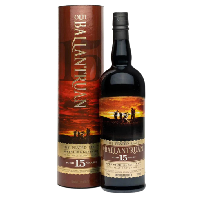 Old Ballantruan 15 Years Single Malt 50% ABV 700ml