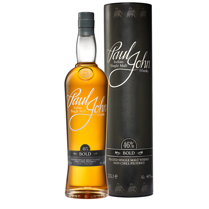 Paul John Bold Single Malt Whisky 46% ABV 700ml