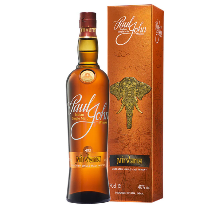 Paul John Nirvana Single Malt Whisky 40% ABV 700ml