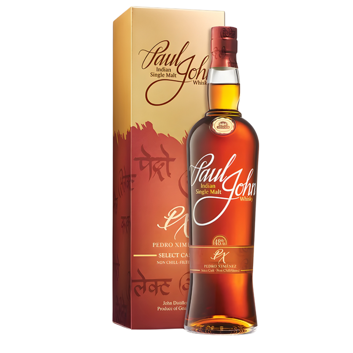 Paul John Pedro Ximenez Select Cask Single Malt Whisky 48% ABV 700ml