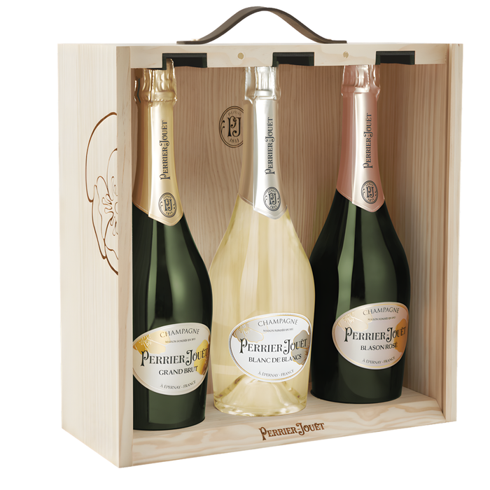 Perrier Jouet Blason Collection Trio Giftset 750ml