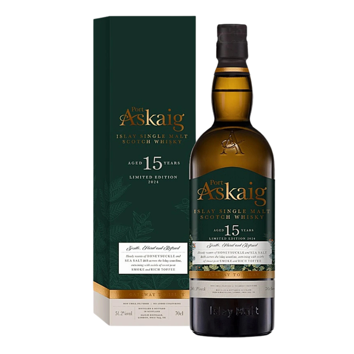 Port Askaig 15 Years Single Malt Whisky 50.5% 700ml