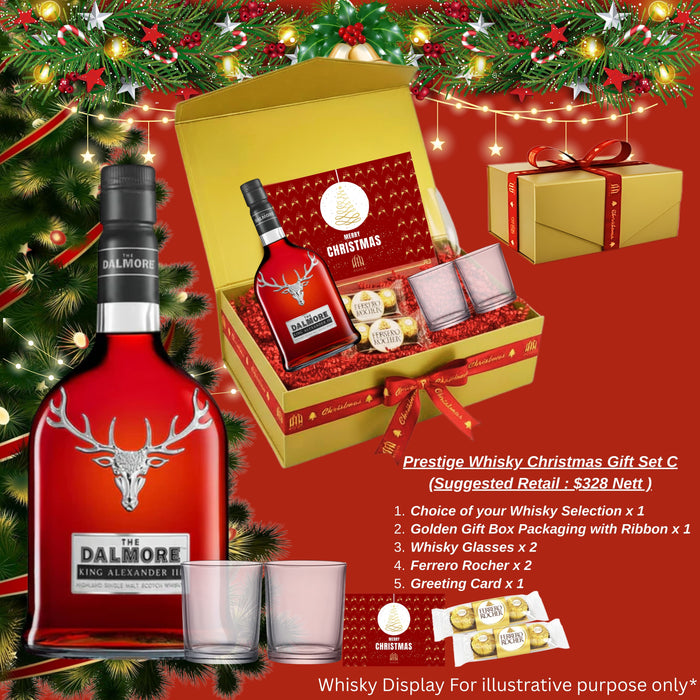 Prestige Whisky Christmas Gift Set C