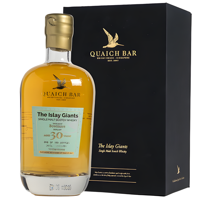 Quaich Bar The Islay Giants 2nd Edition Bowmore 30 Years 1990 Single Malt 49% ABV 700ml