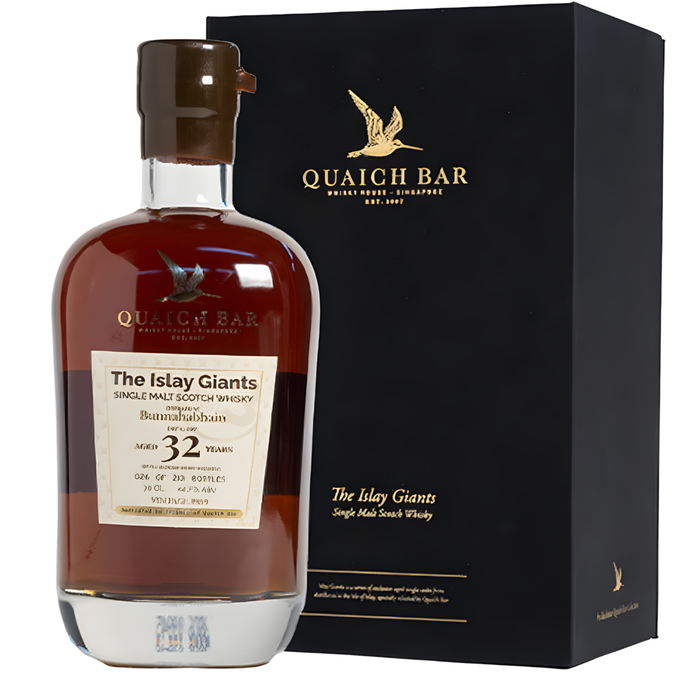 Quaich Bar The Islay Giants 3rd Edition Bunnahabhain 32 Years 1989 Single Malt 44.7% ABV 700ml