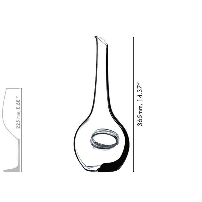 Riedel Decanter Black Tie Occhio Nero 2009/04