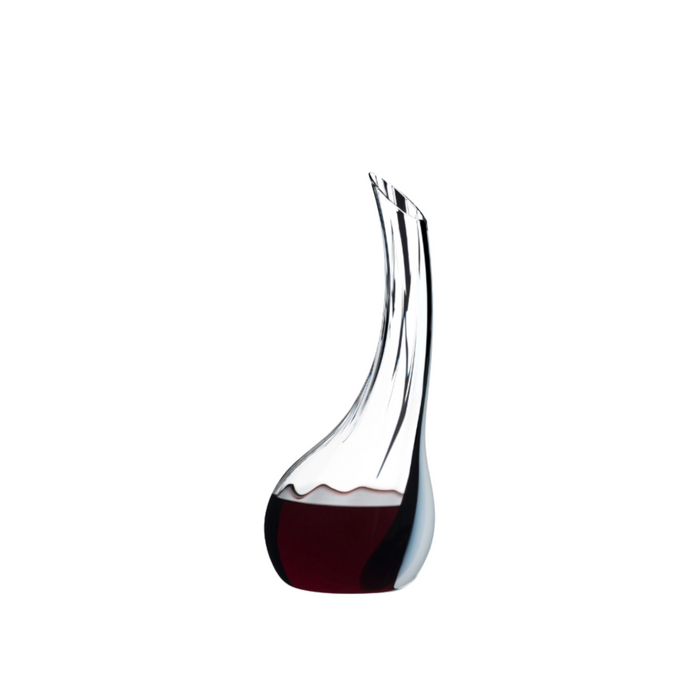 Riedel Decanter Cornetto Single Riedel Fatto A Mano Black/White/Black Optical 1977/00